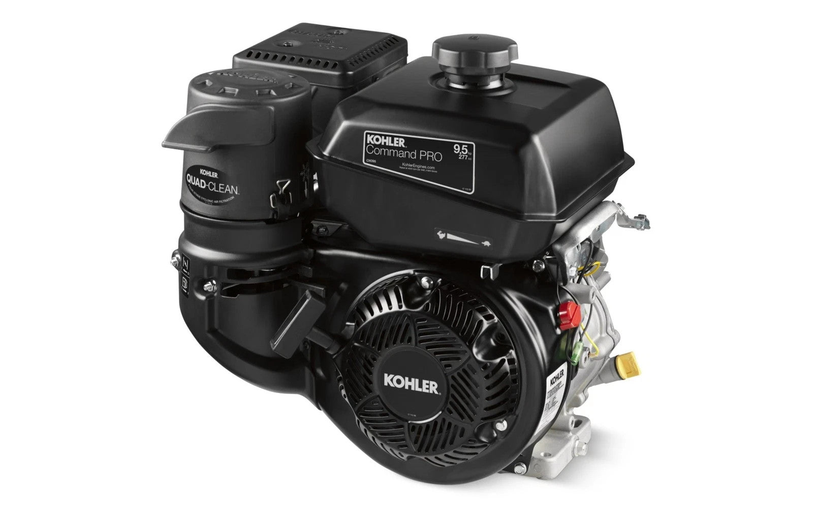 9.5HP Kohler Command Pro CH395-3038 Horizontal 22m Dia x 52.5mm Crankshaft 277cc