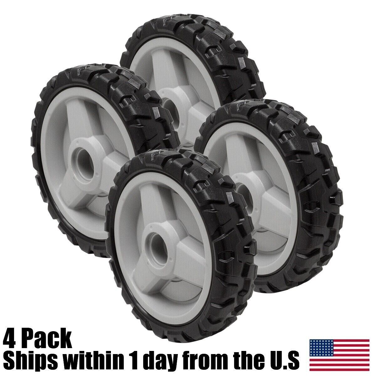 4PK Drive Wheel 8" x 1.75" for Husqvarna HU775AWD LC 356AWD HU725AWDH HU725AWDHQ