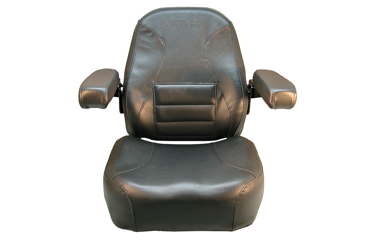 New STIGA Seat 05180600 for Lawn Mowers Seat With Arm Rests