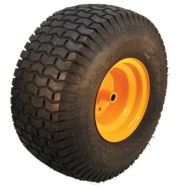 Carlisle Turf Saver Rear Tire & Wheel 20x8.00-8 NHS 20 x 8.00 - 8 ~ 3/4" Hub Dia Marigold Wheel Color