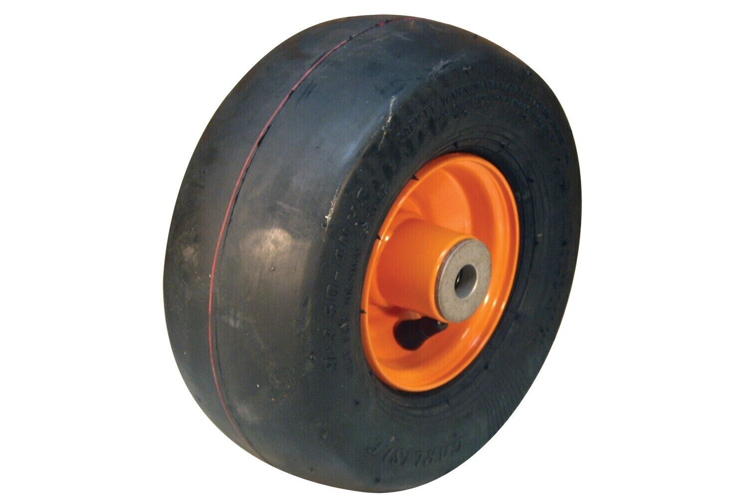 Front Mower Deck Wheel-Smooth 9X3.5X4 Orange Fits Kubota PN 439261 New